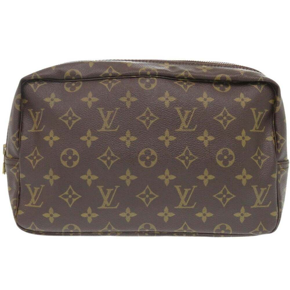 LOUIS VUITTON Authentic Brown Monogram Pouch - Picture 2 of 10